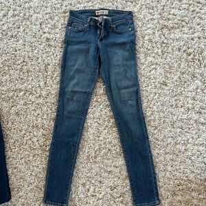 Just USA W28 size 7 skinny jeggings blue